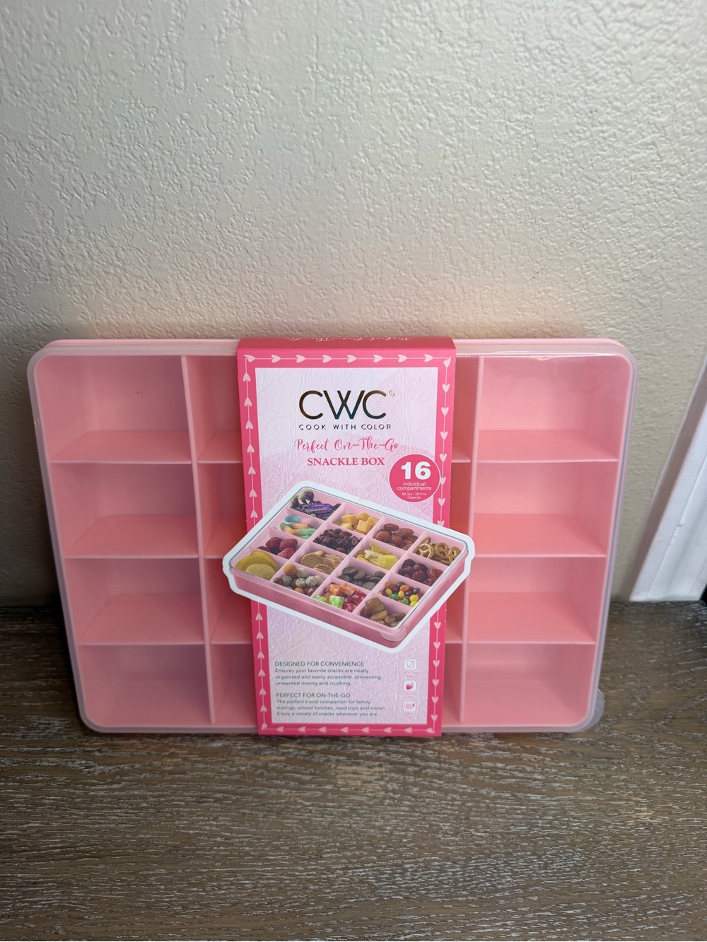 New CWC Snack/ Food Storage Container 16 Compartment